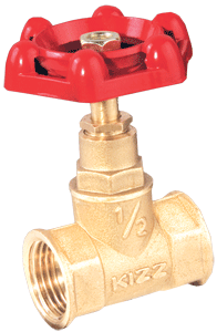 شیر فلکه کشویی برنجی