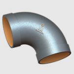 زانو دو سر صاف (کلاس دار) 90 درجه