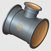 سه راه دو سرساکت ناف فلنج