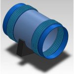 اتصال آكاردئوني دوبل با مسند مياني