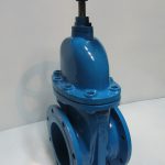 شیر فلکه کشویی زبانه لاستیکی